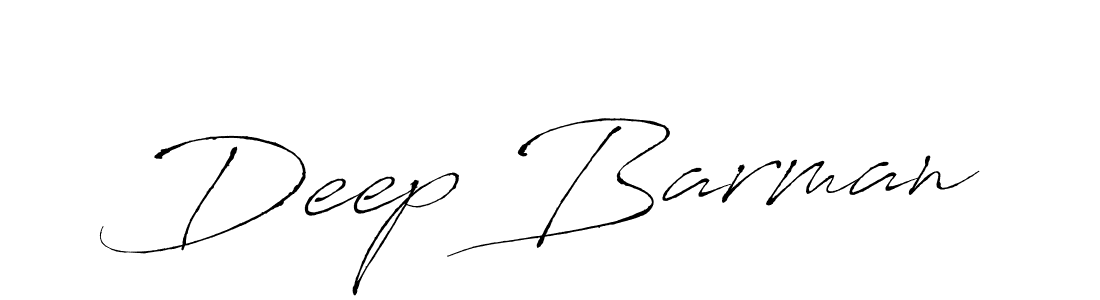 Also we have Deep Barman name is the best signature style. Create professional handwritten signature collection using Antro_Vectra autograph style. Deep Barman signature style 6 images and pictures png