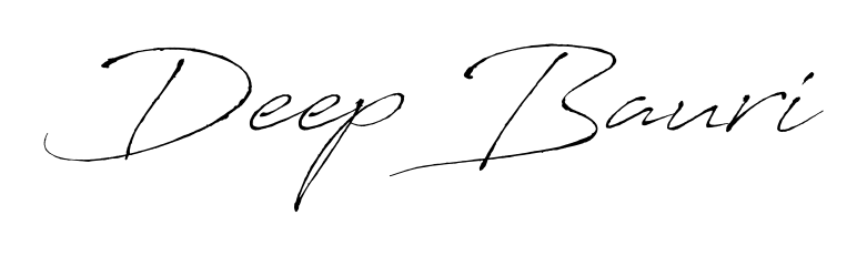 If you are searching for the best signature style for your name Deep Bauri, here we have designed multiple signature styles using Antro_Vectra. Deep Bauri signature style 6 images and pictures png