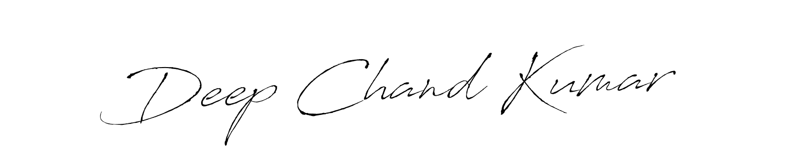 Antro_Vectra is a professional signature style that is perfect for those who want to add a touch of class to their signature. It is also a great choice for those who want to make their signature more unique. Get Deep Chand Kumar name to fancy signature for free. Deep Chand Kumar signature style 6 images and pictures png