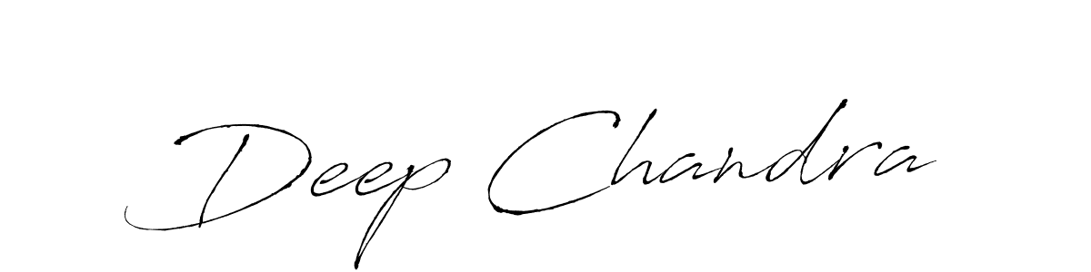 How to make Deep Chandra signature? Antro_Vectra is a professional autograph style. Create handwritten signature for Deep Chandra name. Deep Chandra signature style 6 images and pictures png