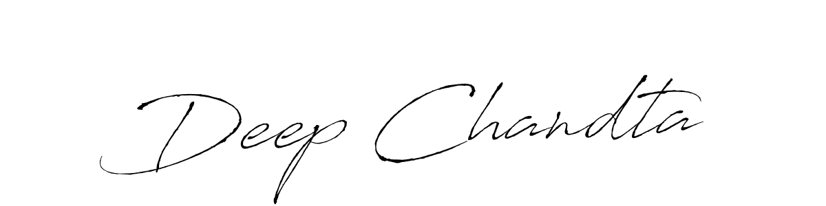 Make a short Deep Chandta signature style. Manage your documents anywhere anytime using Antro_Vectra. Create and add eSignatures, submit forms, share and send files easily. Deep Chandta signature style 6 images and pictures png