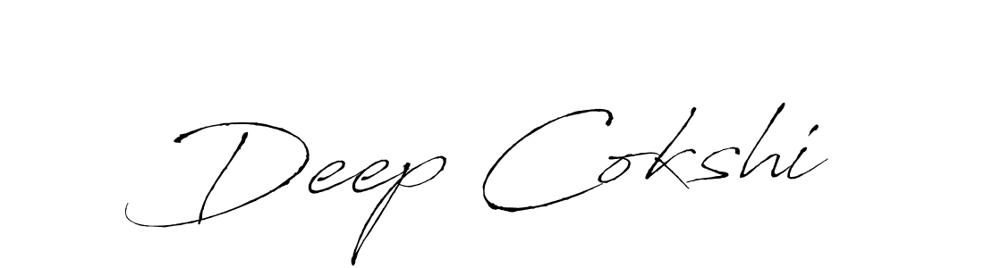 if you are searching for the best signature style for your name Deep Cokshi. so please give up your signature search. here we have designed multiple signature styles  using Antro_Vectra. Deep Cokshi signature style 6 images and pictures png