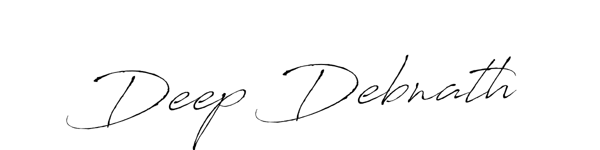 It looks lik you need a new signature style for name Deep Debnath. Design unique handwritten (Antro_Vectra) signature with our free signature maker in just a few clicks. Deep Debnath signature style 6 images and pictures png