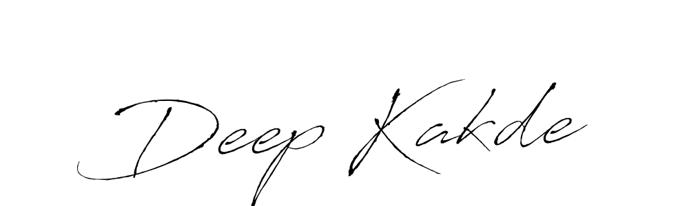 Once you've used our free online signature maker to create your best signature Antro_Vectra style, it's time to enjoy all of the benefits that Deep Kakde name signing documents. Deep Kakde signature style 6 images and pictures png