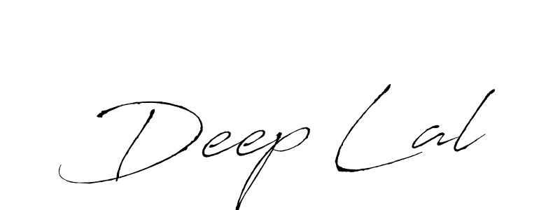 Create a beautiful signature design for name Deep Lal. With this signature (Antro_Vectra) fonts, you can make a handwritten signature for free. Deep Lal signature style 6 images and pictures png
