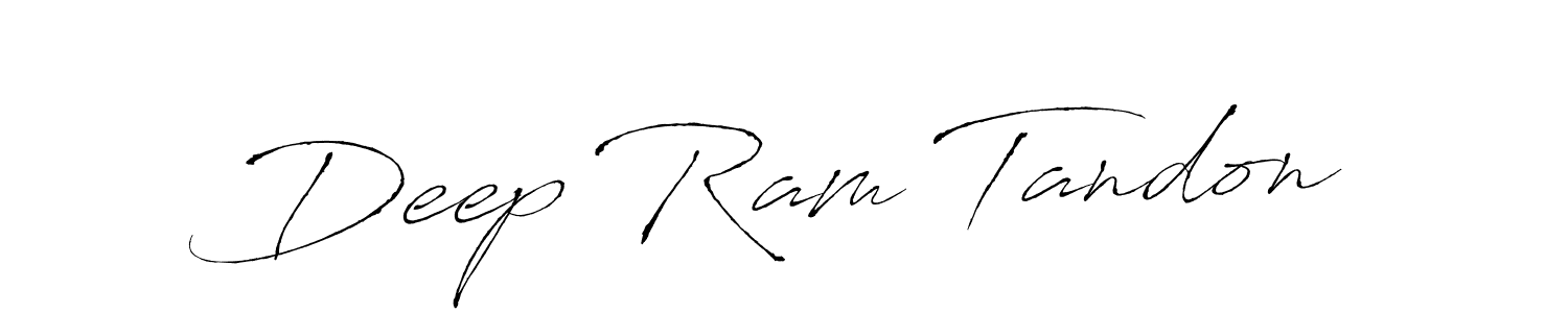 The best way (Antro_Vectra) to make a short signature is to pick only two or three words in your name. The name Deep Ram Tandon include a total of six letters. For converting this name. Deep Ram Tandon signature style 6 images and pictures png