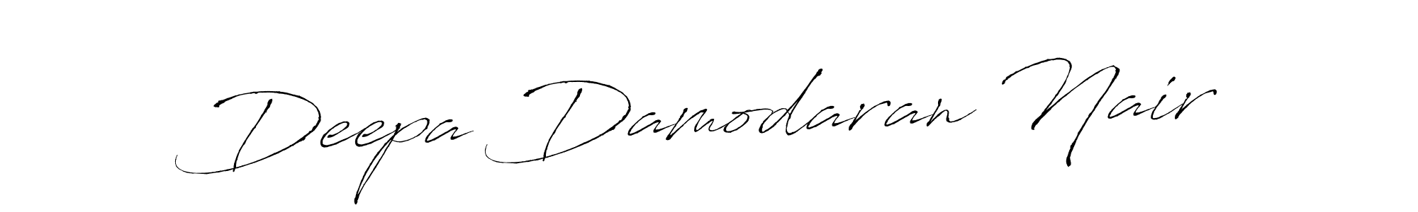 Similarly Antro_Vectra is the best handwritten signature design. Signature creator online .You can use it as an online autograph creator for name Deepa Damodaran Nair. Deepa Damodaran Nair signature style 6 images and pictures png