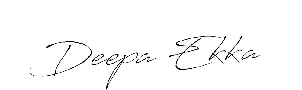 Also You can easily find your signature by using the search form. We will create Deepa Ekka name handwritten signature images for you free of cost using Antro_Vectra sign style. Deepa Ekka signature style 6 images and pictures png