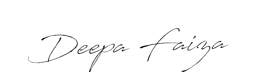 Similarly Antro_Vectra is the best handwritten signature design. Signature creator online .You can use it as an online autograph creator for name Deepa Faiza. Deepa Faiza signature style 6 images and pictures png