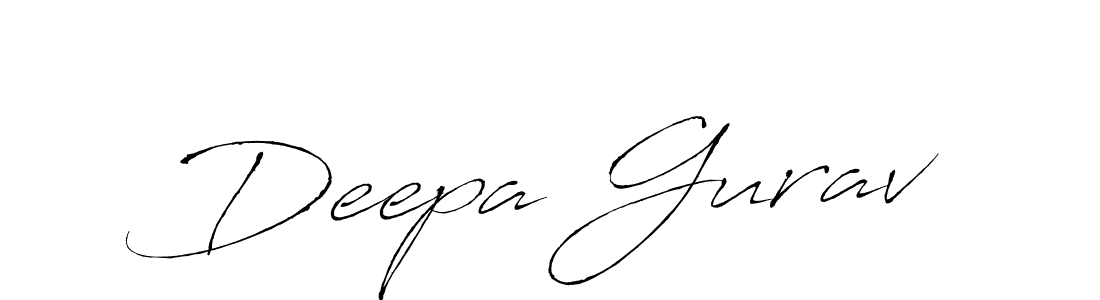 Create a beautiful signature design for name Deepa Gurav. With this signature (Antro_Vectra) fonts, you can make a handwritten signature for free. Deepa Gurav signature style 6 images and pictures png