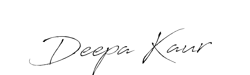 Deepa Kaur stylish signature style. Best Handwritten Sign (Antro_Vectra) for my name. Handwritten Signature Collection Ideas for my name Deepa Kaur. Deepa Kaur signature style 6 images and pictures png