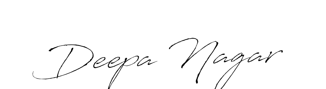 Make a beautiful signature design for name Deepa Nagar. With this signature (Antro_Vectra) style, you can create a handwritten signature for free. Deepa Nagar signature style 6 images and pictures png