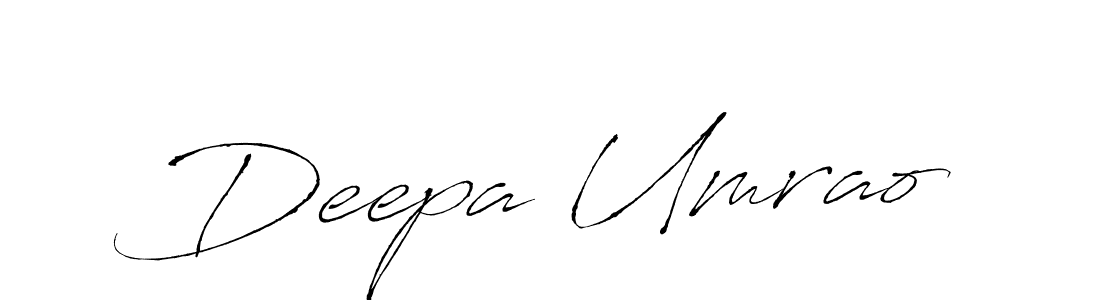 The best way (Antro_Vectra) to make a short signature is to pick only two or three words in your name. The name Deepa Umrao include a total of six letters. For converting this name. Deepa Umrao signature style 6 images and pictures png