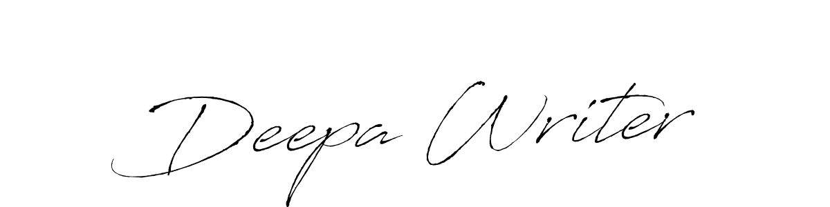 Also we have Deepa Writer name is the best signature style. Create professional handwritten signature collection using Antro_Vectra autograph style. Deepa Writer signature style 6 images and pictures png