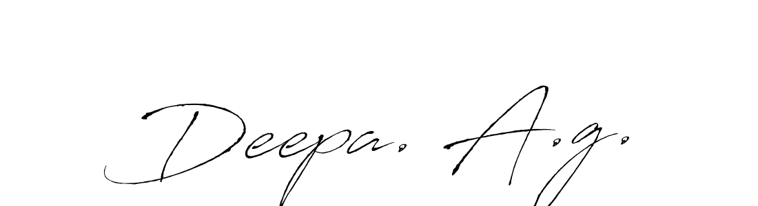 Make a beautiful signature design for name Deepa. A.g.. Use this online signature maker to create a handwritten signature for free. Deepa. A.g. signature style 6 images and pictures png