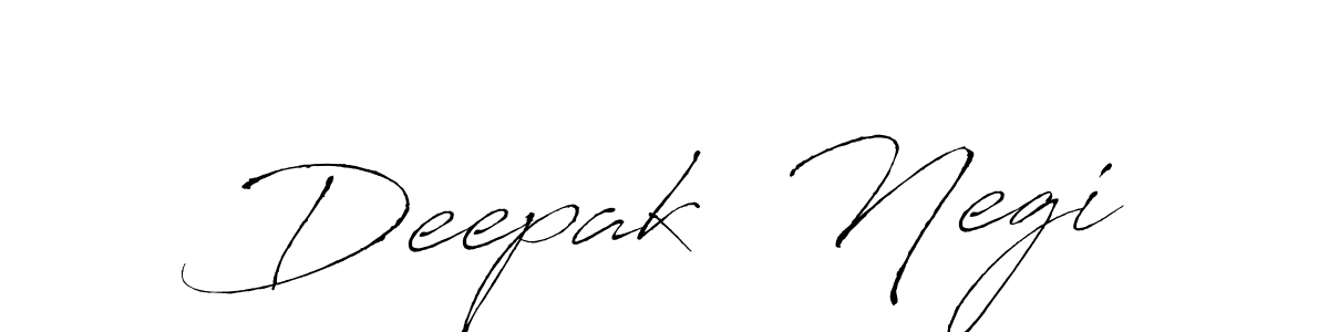 How to make Deepak  Negi signature? Antro_Vectra is a professional autograph style. Create handwritten signature for Deepak  Negi name. Deepak  Negi signature style 6 images and pictures png