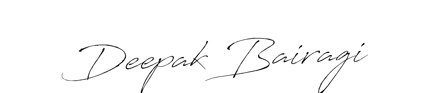 Create a beautiful signature design for name Deepak Bairagi. With this signature (Antro_Vectra) fonts, you can make a handwritten signature for free. Deepak Bairagi signature style 6 images and pictures png