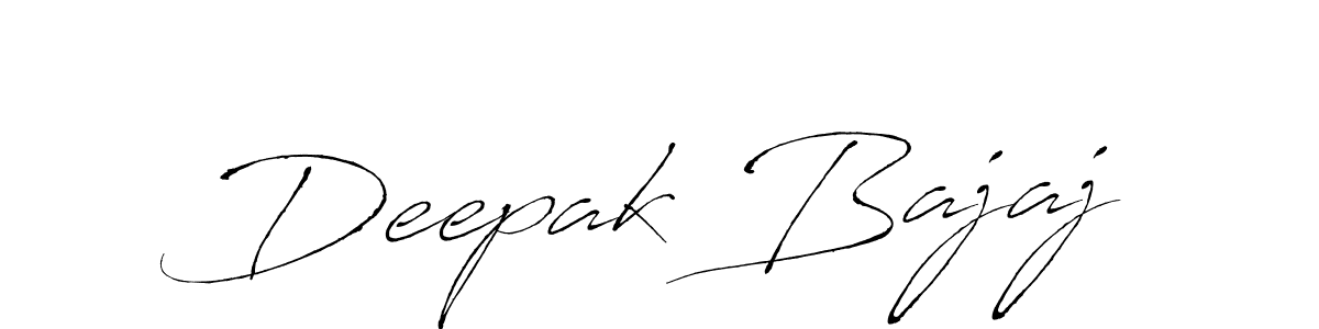 Use a signature maker to create a handwritten signature online. With this signature software, you can design (Antro_Vectra) your own signature for name Deepak Bajaj. Deepak Bajaj signature style 6 images and pictures png