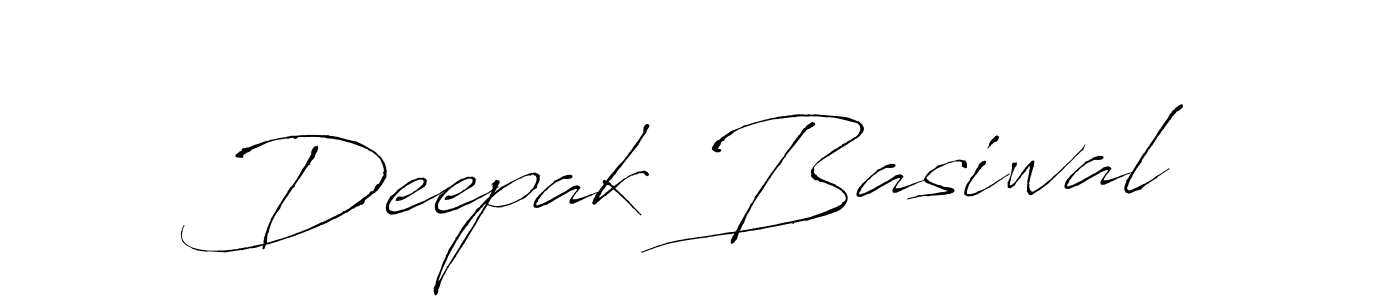 You should practise on your own different ways (Antro_Vectra) to write your name (Deepak Basiwal) in signature. don't let someone else do it for you. Deepak Basiwal signature style 6 images and pictures png