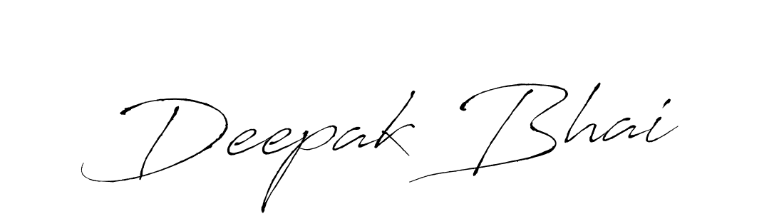 Deepak Bhai stylish signature style. Best Handwritten Sign (Antro_Vectra) for my name. Handwritten Signature Collection Ideas for my name Deepak Bhai. Deepak Bhai signature style 6 images and pictures png