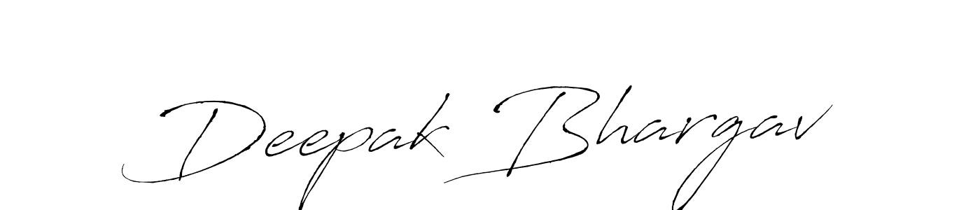 Deepak Bhargav stylish signature style. Best Handwritten Sign (Antro_Vectra) for my name. Handwritten Signature Collection Ideas for my name Deepak Bhargav. Deepak Bhargav signature style 6 images and pictures png