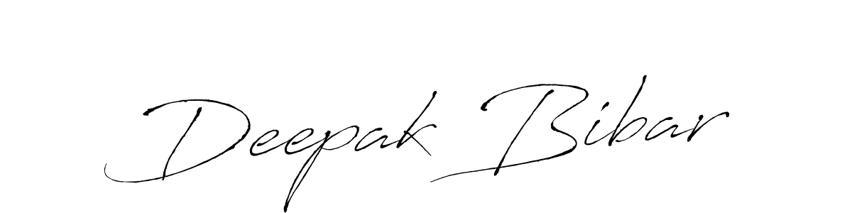 Use a signature maker to create a handwritten signature online. With this signature software, you can design (Antro_Vectra) your own signature for name Deepak Bibar. Deepak Bibar signature style 6 images and pictures png