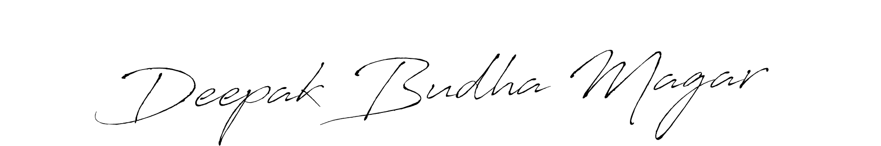 Create a beautiful signature design for name Deepak Budha Magar. With this signature (Antro_Vectra) fonts, you can make a handwritten signature for free. Deepak Budha Magar signature style 6 images and pictures png