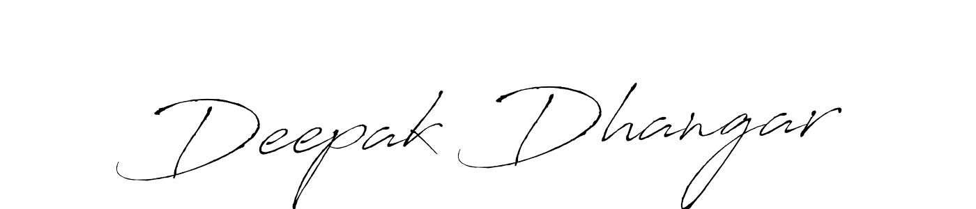 Also we have Deepak Dhangar name is the best signature style. Create professional handwritten signature collection using Antro_Vectra autograph style. Deepak Dhangar signature style 6 images and pictures png