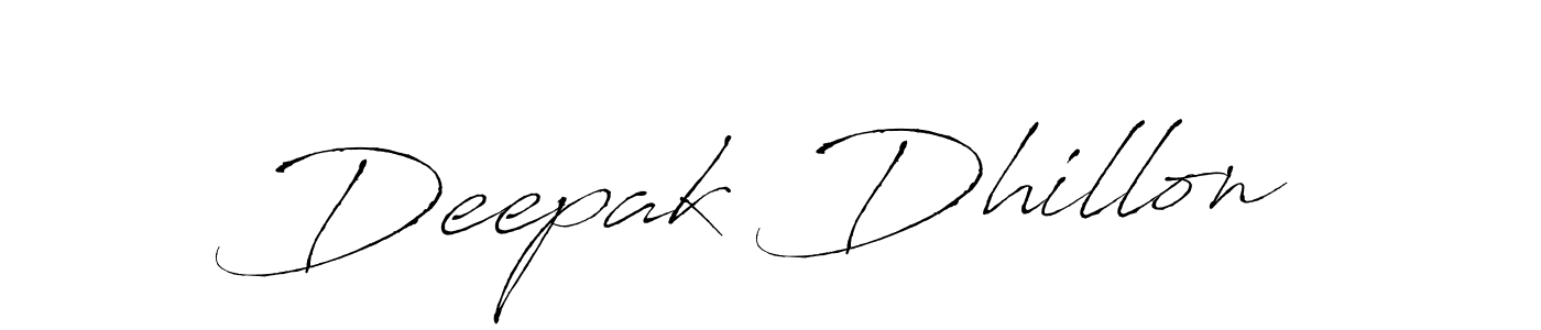 Use a signature maker to create a handwritten signature online. With this signature software, you can design (Antro_Vectra) your own signature for name Deepak Dhillon. Deepak Dhillon signature style 6 images and pictures png