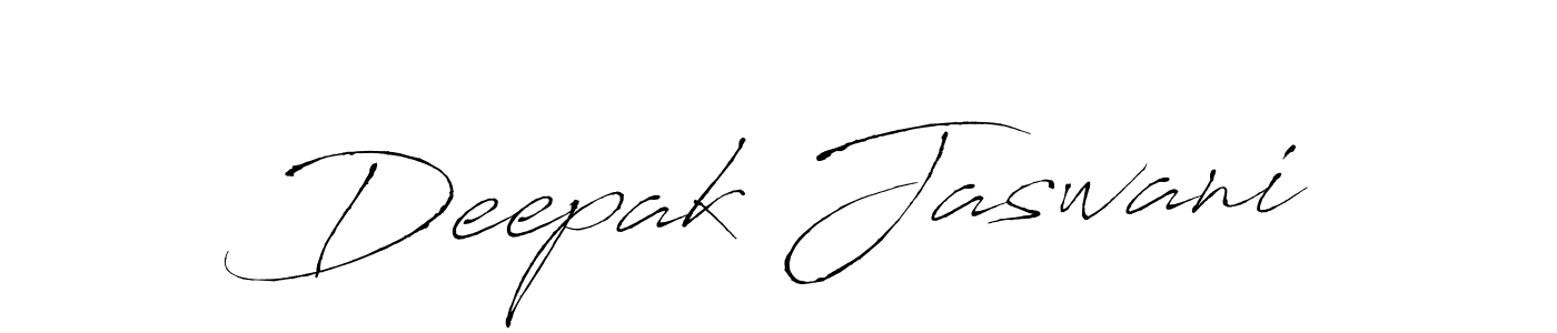 Antro_Vectra is a professional signature style that is perfect for those who want to add a touch of class to their signature. It is also a great choice for those who want to make their signature more unique. Get Deepak Jaswani name to fancy signature for free. Deepak Jaswani signature style 6 images and pictures png