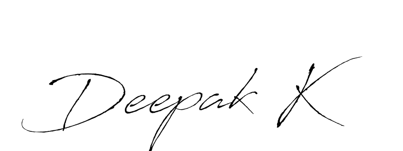 Make a beautiful signature design for name Deepak K. Use this online signature maker to create a handwritten signature for free. Deepak K signature style 6 images and pictures png