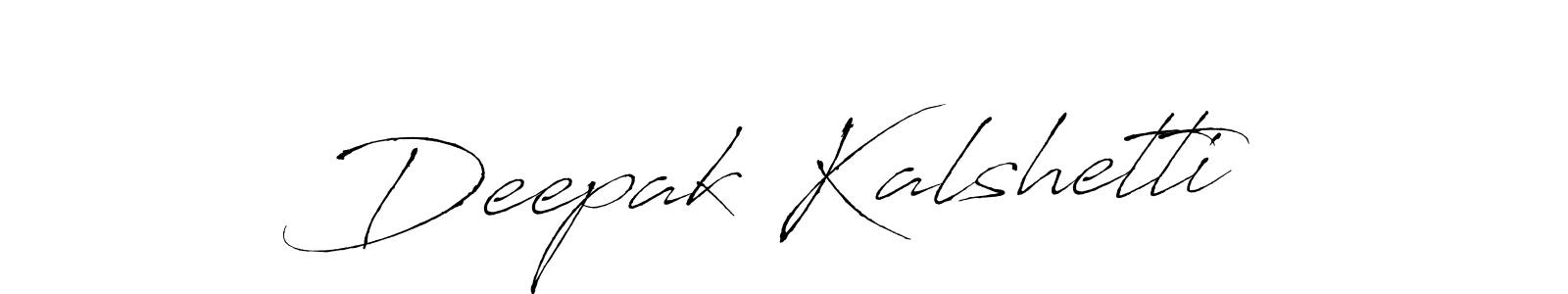 Create a beautiful signature design for name Deepak Kalshetti. With this signature (Antro_Vectra) fonts, you can make a handwritten signature for free. Deepak Kalshetti signature style 6 images and pictures png