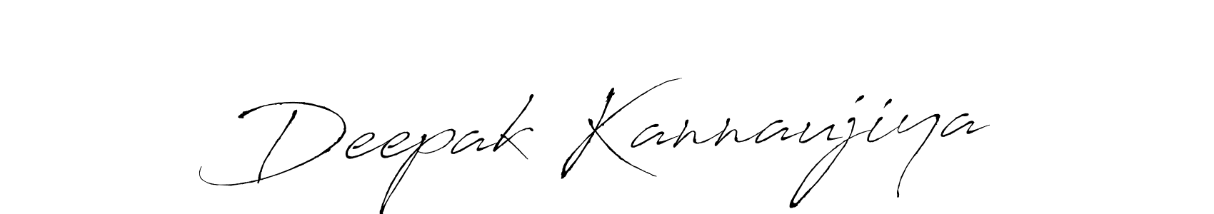 Use a signature maker to create a handwritten signature online. With this signature software, you can design (Antro_Vectra) your own signature for name Deepak Kannaujiya. Deepak Kannaujiya signature style 6 images and pictures png