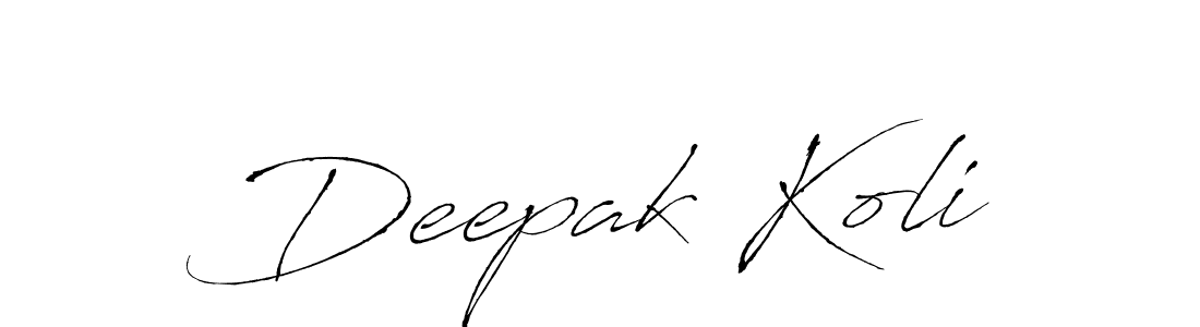 Make a beautiful signature design for name Deepak Koli. Use this online signature maker to create a handwritten signature for free. Deepak Koli signature style 6 images and pictures png