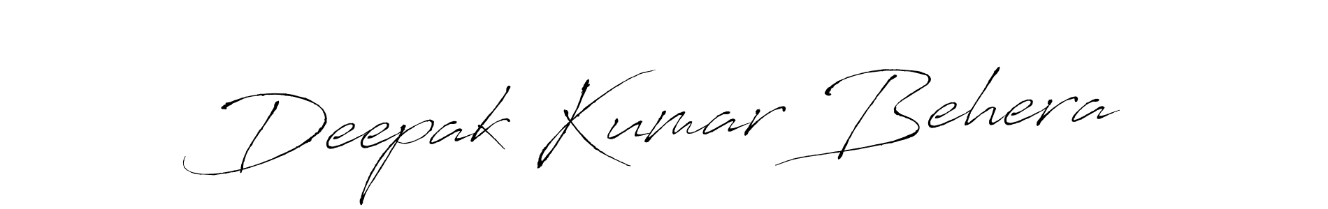 The best way (Antro_Vectra) to make a short signature is to pick only two or three words in your name. The name Deepak Kumar Behera include a total of six letters. For converting this name. Deepak Kumar Behera signature style 6 images and pictures png