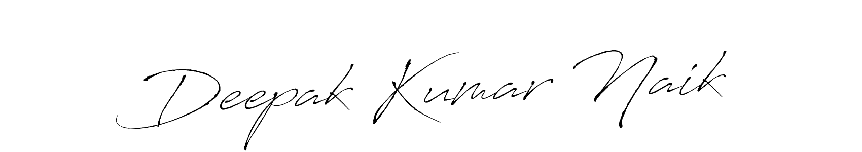 Make a beautiful signature design for name Deepak Kumar Naik. With this signature (Antro_Vectra) style, you can create a handwritten signature for free. Deepak Kumar Naik signature style 6 images and pictures png