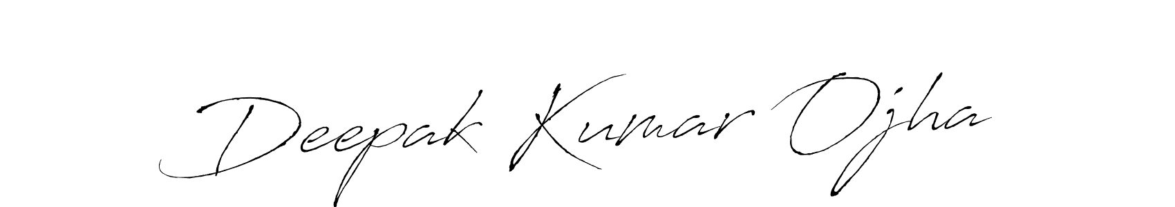 Deepak Kumar Ojha stylish signature style. Best Handwritten Sign (Antro_Vectra) for my name. Handwritten Signature Collection Ideas for my name Deepak Kumar Ojha. Deepak Kumar Ojha signature style 6 images and pictures png