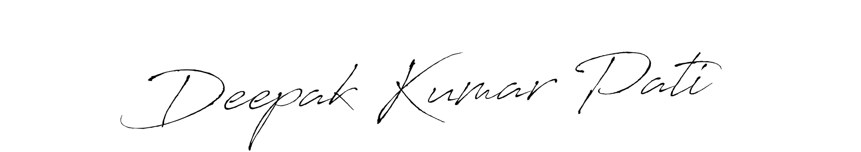 This is the best signature style for the Deepak Kumar Pati name. Also you like these signature font (Antro_Vectra). Mix name signature. Deepak Kumar Pati signature style 6 images and pictures png