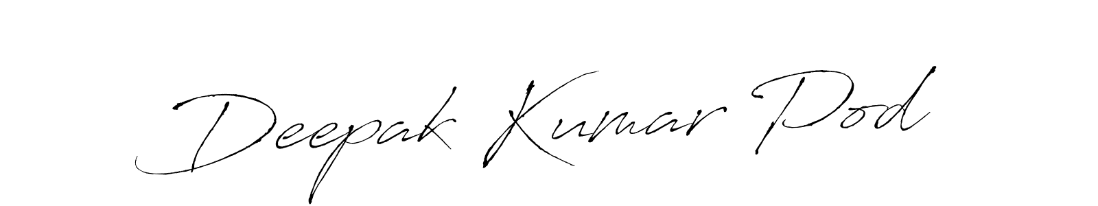 Here are the top 10 professional signature styles for the name Deepak Kumar Pod. These are the best autograph styles you can use for your name. Deepak Kumar Pod signature style 6 images and pictures png