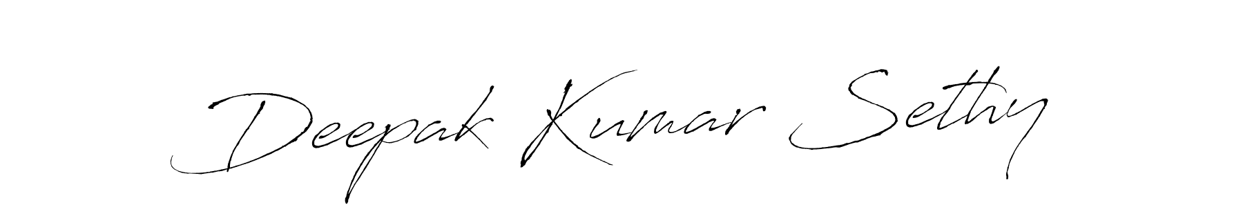 Antro_Vectra is a professional signature style that is perfect for those who want to add a touch of class to their signature. It is also a great choice for those who want to make their signature more unique. Get Deepak Kumar Sethy name to fancy signature for free. Deepak Kumar Sethy signature style 6 images and pictures png