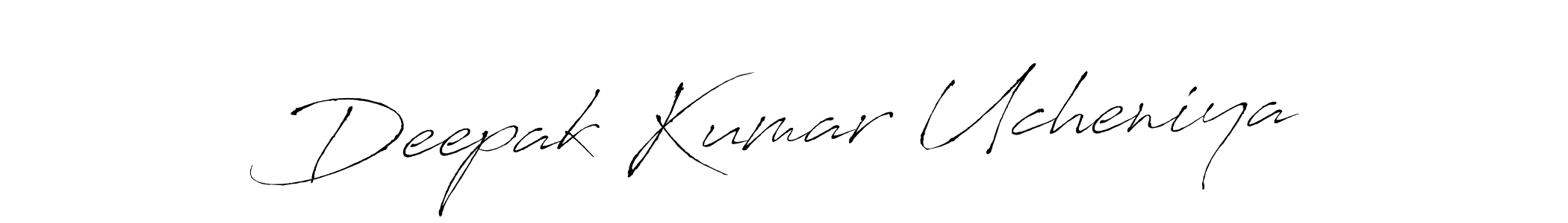 Make a beautiful signature design for name Deepak Kumar Ucheniya. Use this online signature maker to create a handwritten signature for free. Deepak Kumar Ucheniya signature style 6 images and pictures png