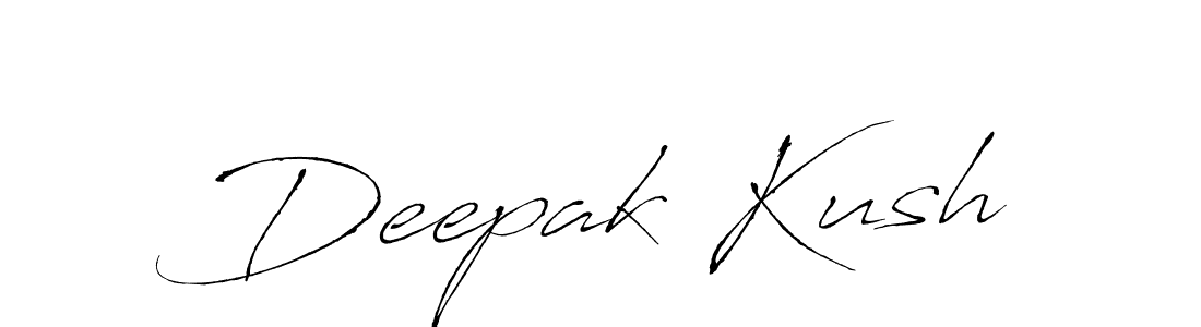 Create a beautiful signature design for name Deepak Kush. With this signature (Antro_Vectra) fonts, you can make a handwritten signature for free. Deepak Kush signature style 6 images and pictures png