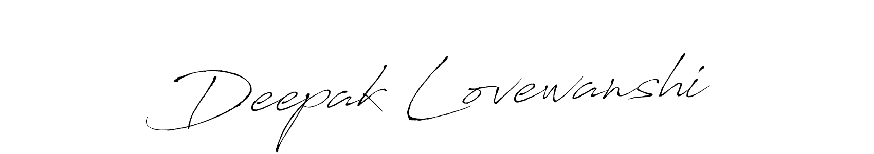 You can use this online signature creator to create a handwritten signature for the name Deepak Lovewanshi. This is the best online autograph maker. Deepak Lovewanshi signature style 6 images and pictures png