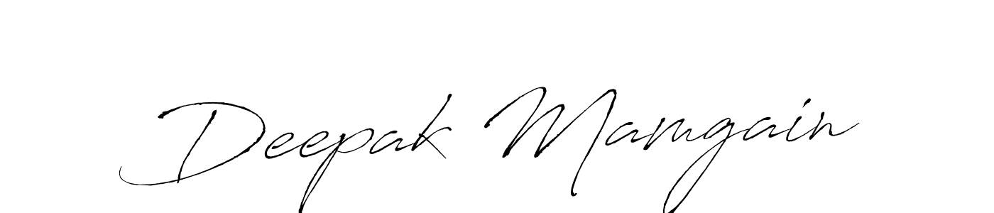 Also we have Deepak Mamgain name is the best signature style. Create professional handwritten signature collection using Antro_Vectra autograph style. Deepak Mamgain signature style 6 images and pictures png