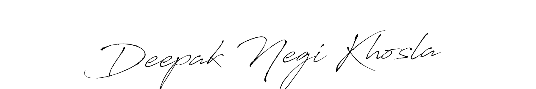 Make a beautiful signature design for name Deepak Negi Khosla. Use this online signature maker to create a handwritten signature for free. Deepak Negi Khosla signature style 6 images and pictures png