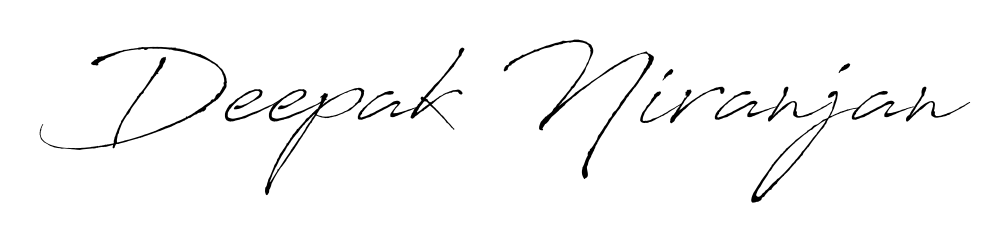 An effortless, minimalist signature concept for Deepak Niranjan using Antro_Vectra design. Clean lines that look great on any document. Deepak Niranjan signature style 6 images and pictures png
