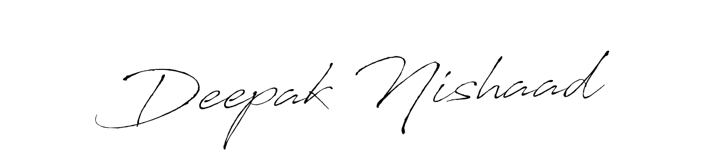 How to make Deepak Nishaad signature? Antro_Vectra is a professional autograph style. Create handwritten signature for Deepak Nishaad name. Deepak Nishaad signature style 6 images and pictures png