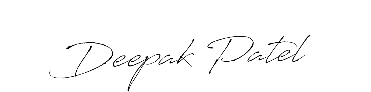 It looks lik you need a new signature style for name Deepak Patel. Design unique handwritten (Antro_Vectra) signature with our free signature maker in just a few clicks. Deepak Patel signature style 6 images and pictures png