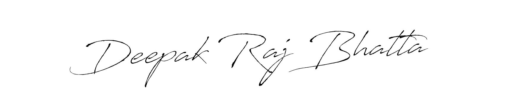 Create a beautiful signature design for name Deepak Raj Bhatta. With this signature (Antro_Vectra) fonts, you can make a handwritten signature for free. Deepak Raj Bhatta signature style 6 images and pictures png