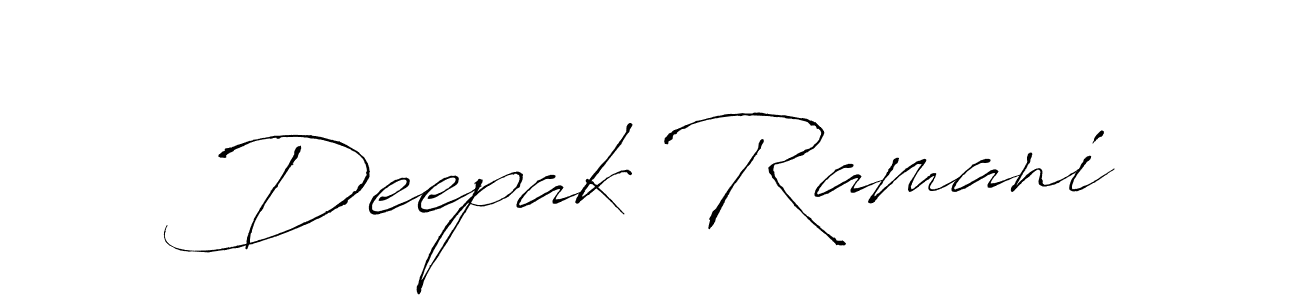 Make a short Deepak Ramani signature style. Manage your documents anywhere anytime using Antro_Vectra. Create and add eSignatures, submit forms, share and send files easily. Deepak Ramani signature style 6 images and pictures png